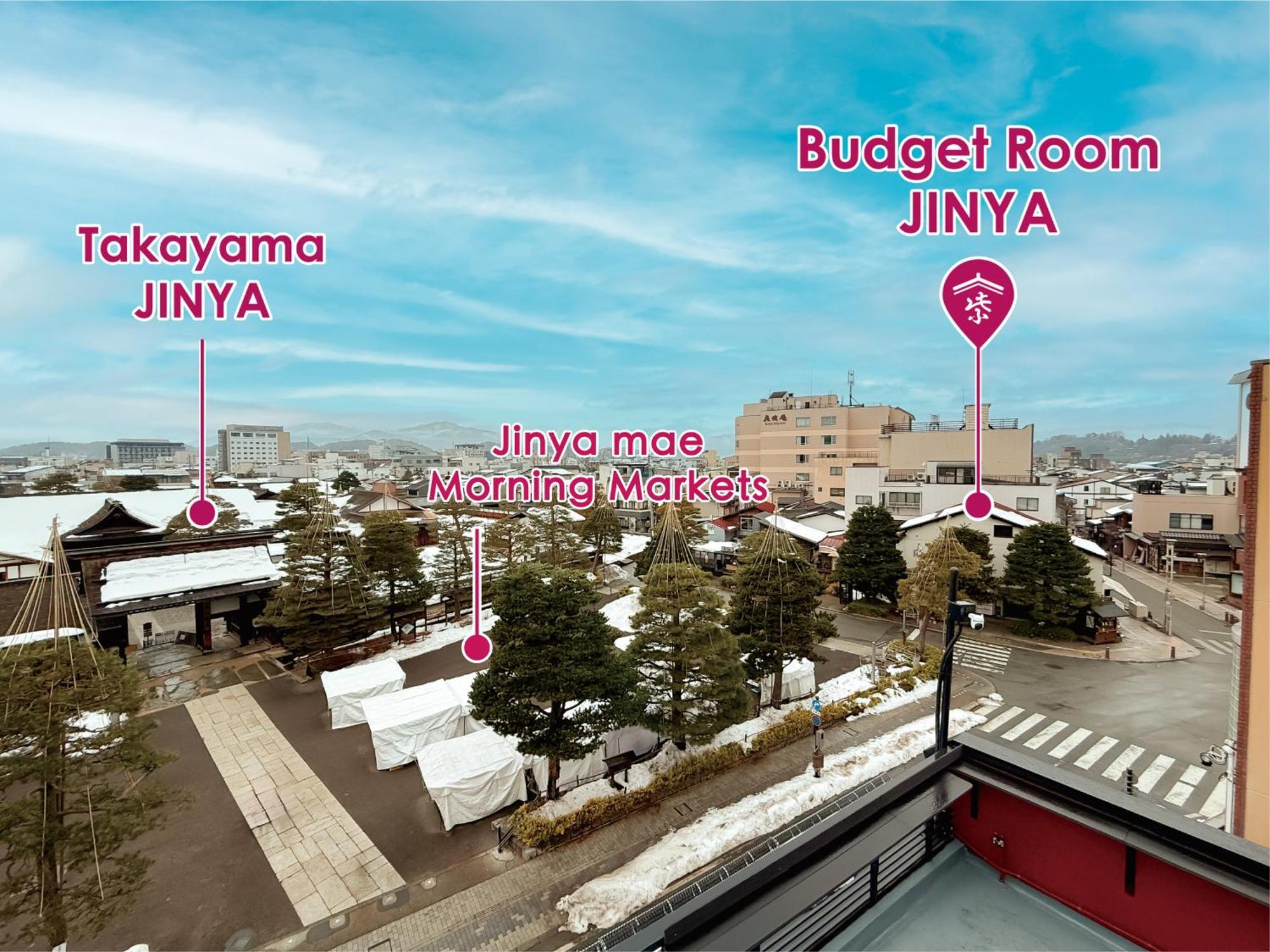 Budget Room Jinya Такаяма Экстерьер фото